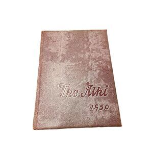 The Alki Yearbook 1950 '50 Vancouver High School- Vancouver, Washington State